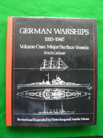 German Warships Volume 1 Major Surface Vessels